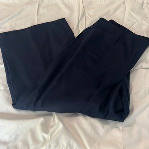 Navy, Flare Leg Dress Pants